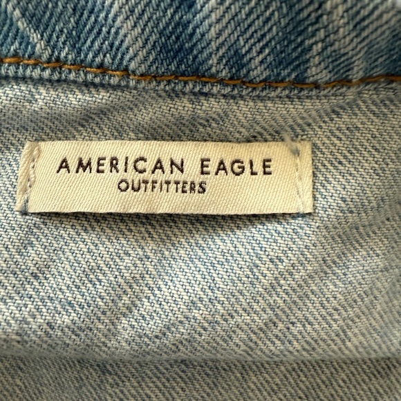 American Eagle Outfitters Keep Smiling Denim Tote Bag - Picture 4 of 10